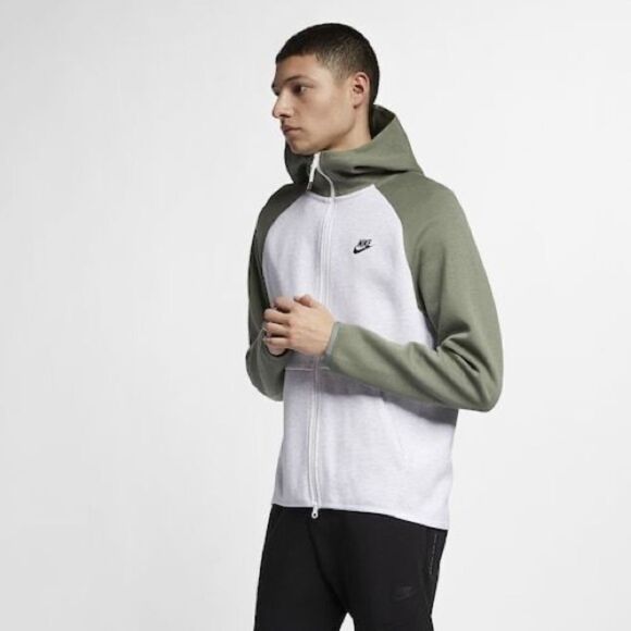 Nike Tech Fleece Sport Hooded Jacket Full Zip Men’s Medium - Picture 2 of 12